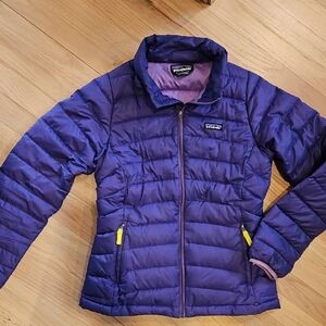 Patagonia Purple Puffer Jacket
